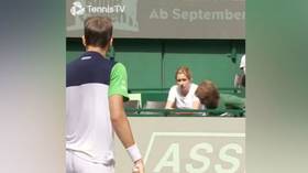 Medvedev comments after coach storms from stands (VIDEO)