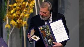 Russian journalist sells Nobel medal for $103.5 million