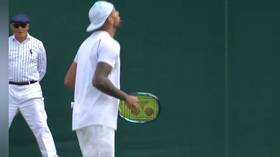 Aussie hothead defends spitting at Wimbledon fans (VIDEO)