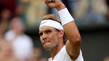 Nadal is still in the hunt at Wimbledon. © Clive Brunskill / Getty Images