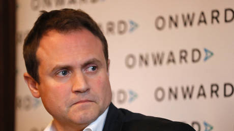 FILE PHOTO: Conservative MP Tom Tugendhat, April 9, 2019