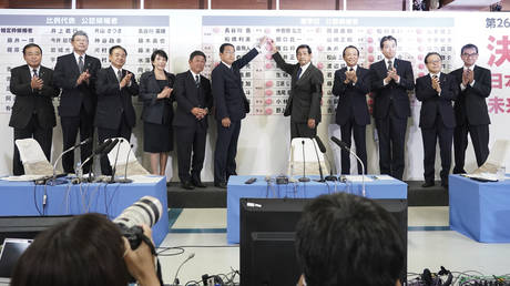 Japan’s ruling party secures majority to fulfill Abe’s ‘dream’