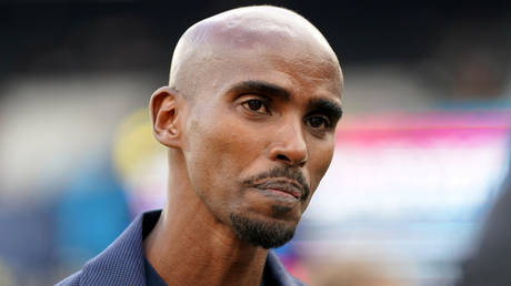 Farah is among the UK's most decorated Olympians. © Zac Goodwin / PA Images via Getty Images