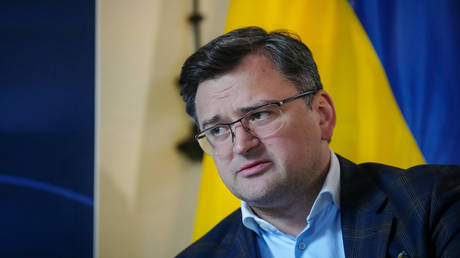 FILE PHOTO: Ukrainian Foreign Minister Dmitry Kuleba