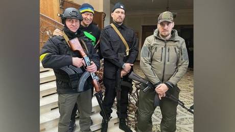Usyk initially took up arms in Kiev. © Instagram