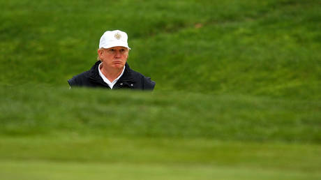 Trump is a well-known golf fanatic. © Jose Carlos Fajardo / MediaNews Group / Contra Costa Times via Getty Images