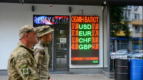 Ukraine devalues national currency