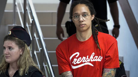 Griner is on trial for drugs smuggling. © AP Photo / Alexander Zemlianichenko
