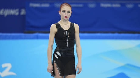 Trusova will not be heading to Sweden, according to reports. Ulrik Pedersen / NurPhoto via Getty Images