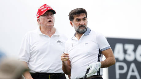 Trump speaks about 9/11 at Saudi-sponsored golf event