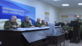 Russia’s defense minister pays surprise visit to Ukraine