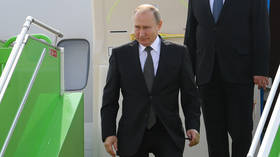 Putin heads to Tehran for talks with Iranian and Turkish leaders