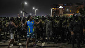 Sri Lankan protest camp raided