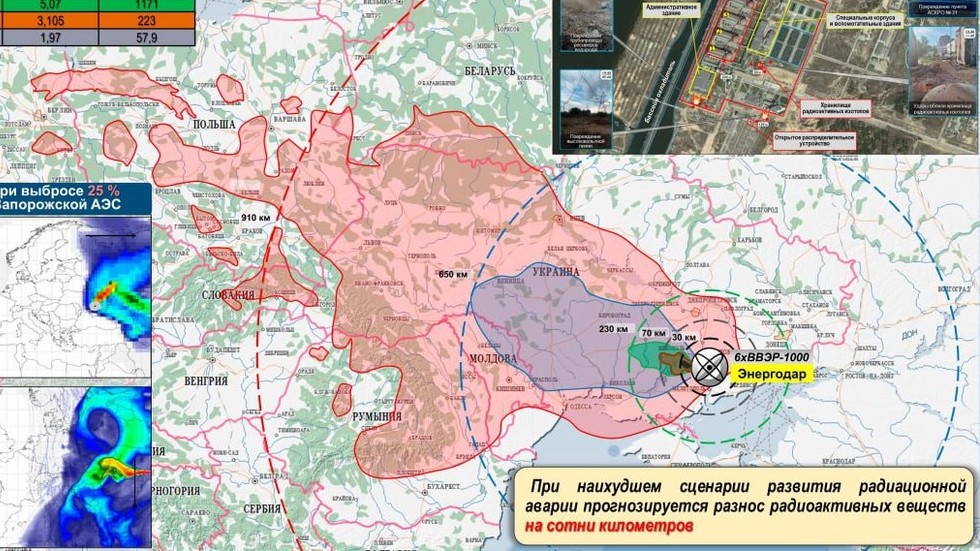 Russia warns of another Chernobyl over Ukraine's attacks