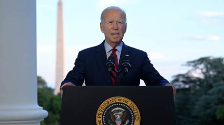 US President Joe Biden © Global Look Press / Keystone Press Agency / Jim Watson - Pool via CNP