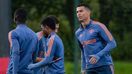 Ronaldo and his teammmates are gearing up for the new season.  © Ash Donelon / Manchester United via Getty Images