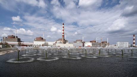 The Zaporizhzhia Nuclear Power Plant in Energodar, Ukraine. © Sputnik