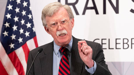 FILE PHOTO: White House national security adviser John Bolton attends the United Against Nuclear Iran (UANI) 2018 summit in New York City.