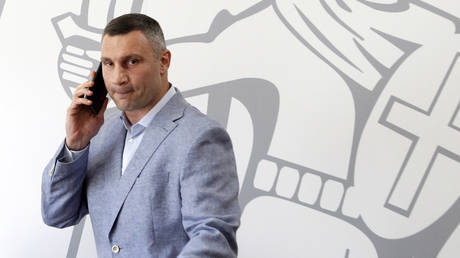 FILE PHOTO. Kiev Mayor Vitaly Klitschko. ©Serg Glovny /  Global Look Press via Zuma Press