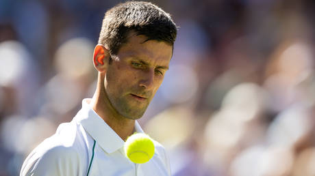 Djokovic won Wimbledon but is set to be sidelined in New York. © Simon Bruty / Anychance / Getty Images