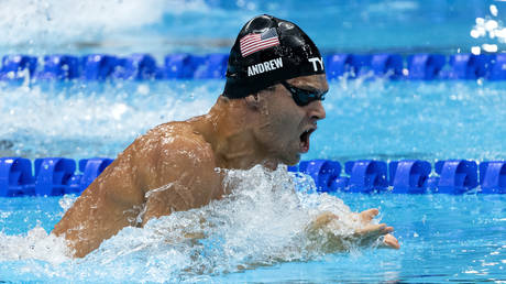 Allowed to compete Down Under: US swimmer Michael Andrew © Giorgio Scala / BSR Agency / Getty Images