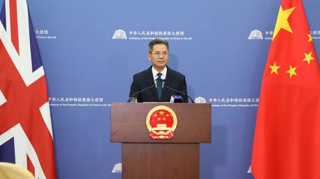 Chinese ambassador to UK Zheng Zeguang
