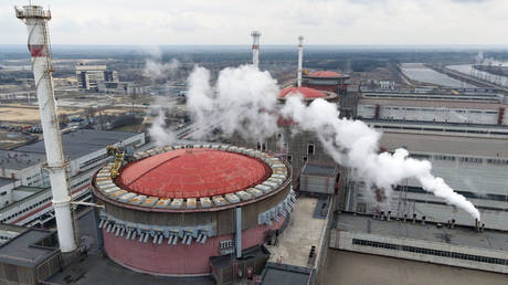 Zaporizhzhia nuclear power plant.