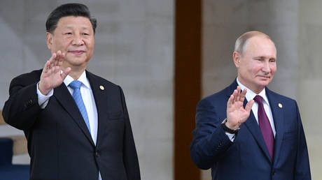 China's President Xi Jinping and Russia's President Vladimir Putin © Sputnik / Ramil Sitdikov