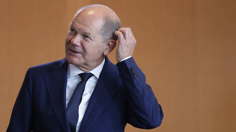 Germany's Chancellor Olaf Scholz © AFP / Odd Andersen