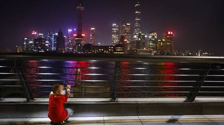 China’s economic hub goes dark