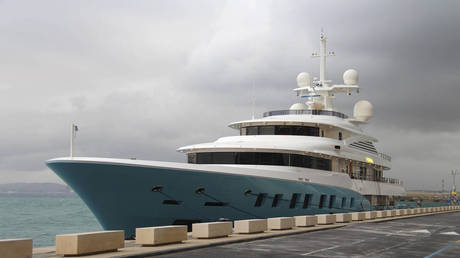 Superyacht seized from Russian billionaire auctioned off