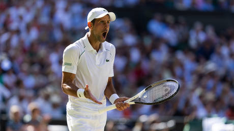 Djokovic won Wimbledon but seems set to miss out in New York. © Simon Bruty / Anychance / Getty Images