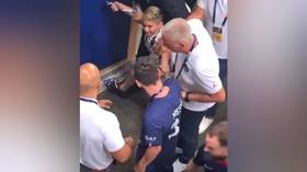 Messi intervenes after security manhandles young selfie seeker (VIDEO)