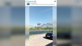 Explosions rock airbase in Crimea