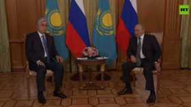 LATEST: Putin and Kazakhstan President Tokayev meet in Sochi