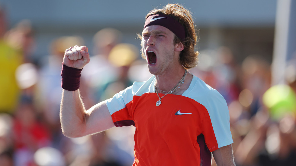 Andrey Rublev is into the third round in New York, where he next meet Canad...