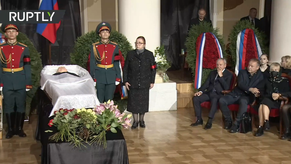 Farewell ceremony for former USSR president Mikhail Gorbachev