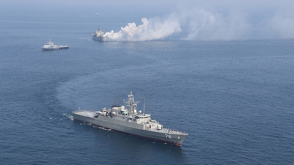 https://www.rt.com/information/563344-iran-russia-china-naval-drills/Iran to hitch drills with Russia and China