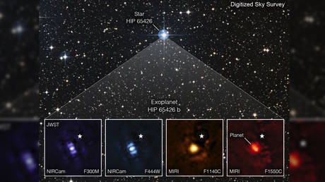 Space-based telescope releases first photos of planet outside solar system