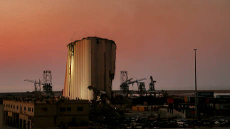 Ruins of the Beirut port © Getty Images / Marwan Naamani