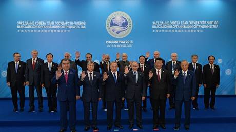 SCO summit in Ufa, Russia, 2015