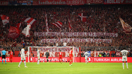 Bayern fans made their feelings clear. © Adam Pretty / Getty Images