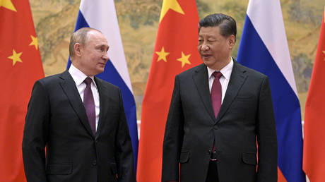 Xi Jinping and Vladimir Putin