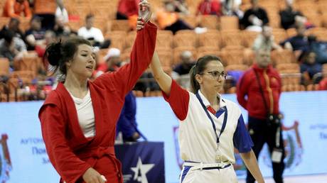 Russia’s Tamara Lishchenko was among those to compete in Serbia.