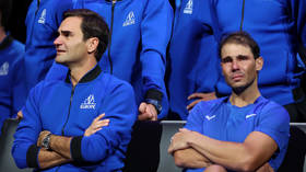 Tearful Federer and Nadal farewell goes viral (VIDEO)