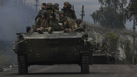 FILE PHOTO. Ukrainian soldiers.