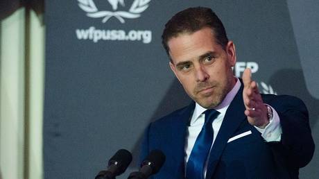 File photo: Hunter Biden speaks at a World Food Program USA event on April 12, 2016.