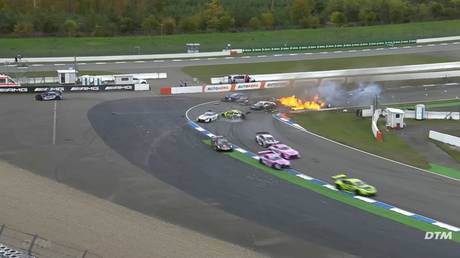 Schumacher nephew fractures spine in horror crash (VIDEO)