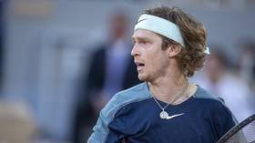 Rublev blitzes Chinese challenger to book quarterfinal spot
