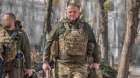 Ukrainian army’s commander-in-chief poses in swastika bracelet